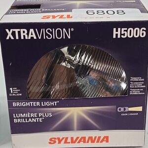 SYLVANIA H5006 XtraVision Sealed Beam – Reliable Halogen Headlight Bulb (1PC)